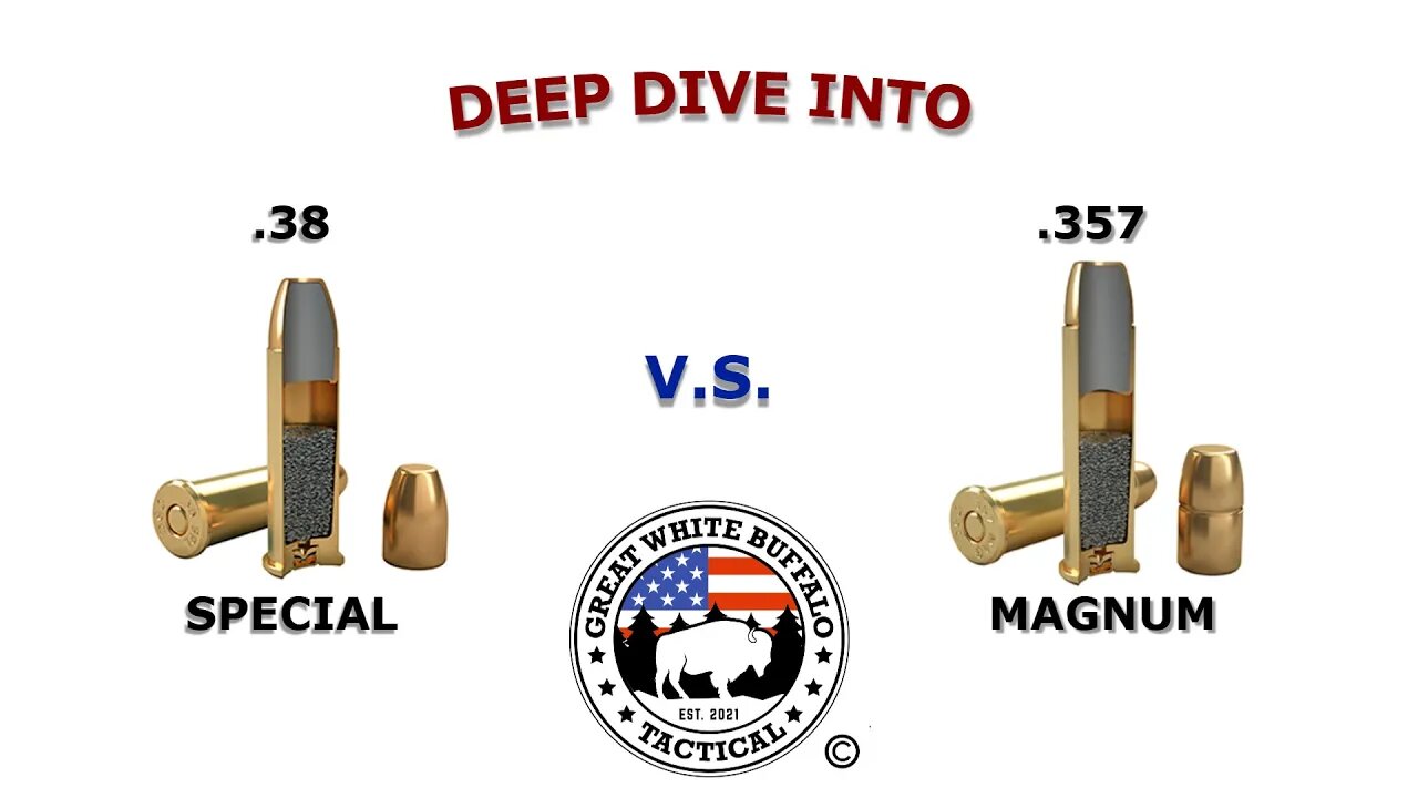 .357 Magnum VS .38 Special, In depth comparison between two very old, and very Iconic calibers