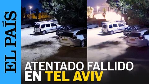 ISRAEL-GAZA | El momento de la explosión de una bomba en un intento fallido de atentado en Tel Aviv