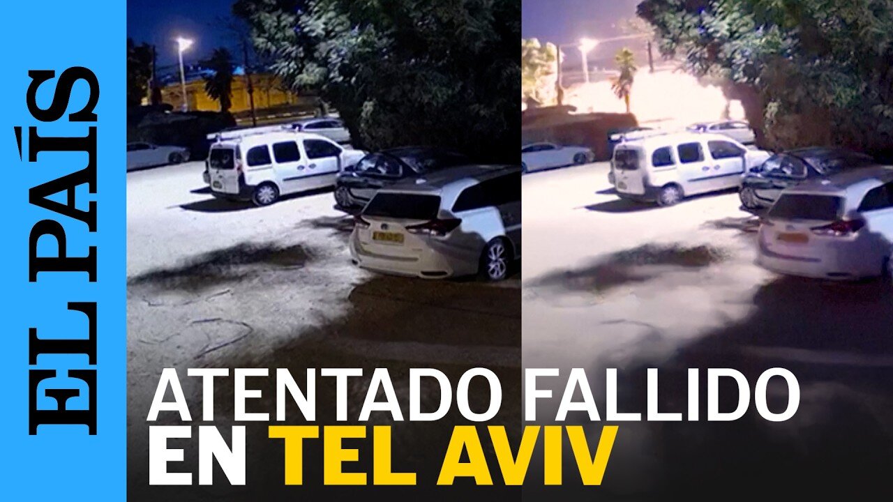 ISRAEL-GAZA | El momento de la explosión de una bomba en un intento fallido de atentado en Tel Aviv