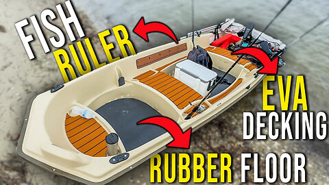 EVA Foam Install on Sundolphin Jon Boat | Decking, Flooring & Ruler
