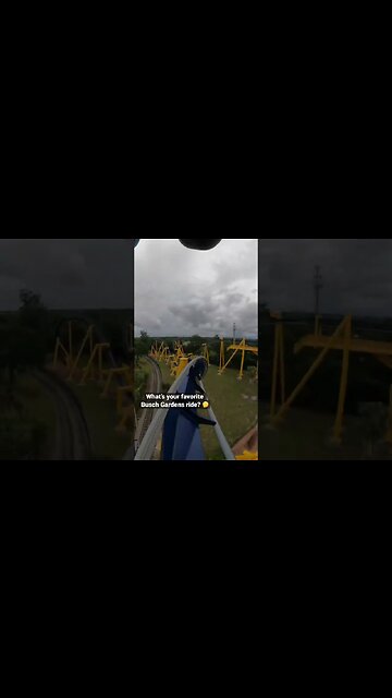 Best Busch Gardens Coaster? 🎢 #shorts