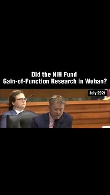 CONFIRMED: U.S Govt funded gain of function research at the Wuhan lab and created COVID