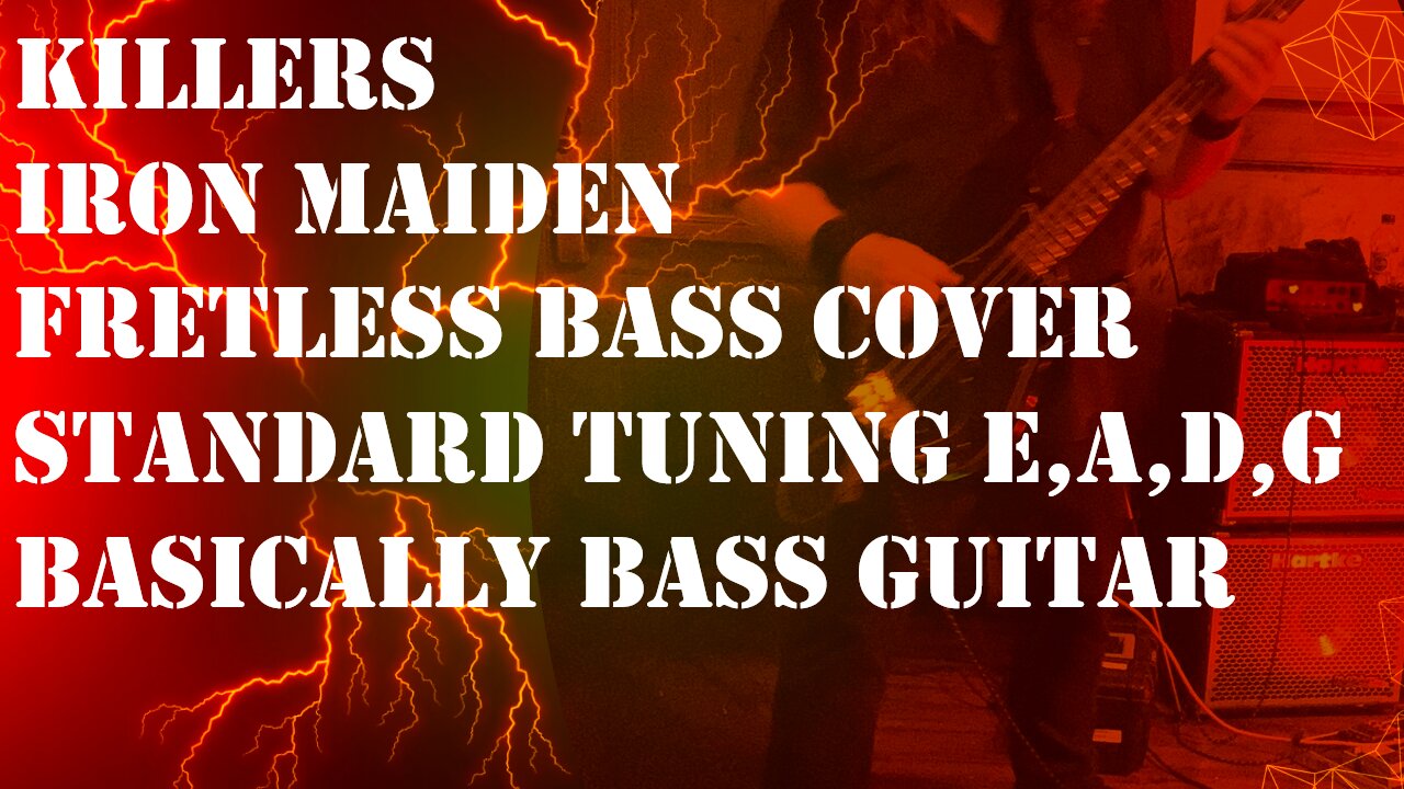 Killers Bass Cover Fretless – Iron Maiden – BBG010