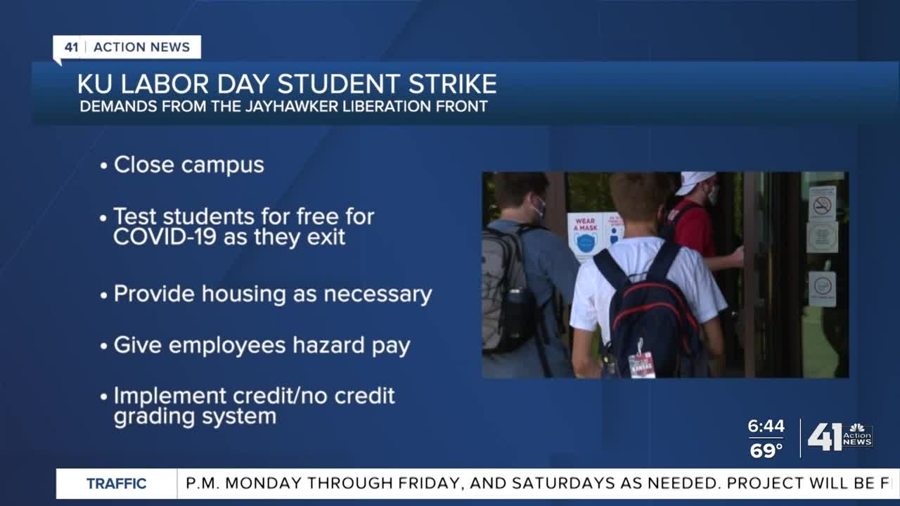 KU Labor Day student strike