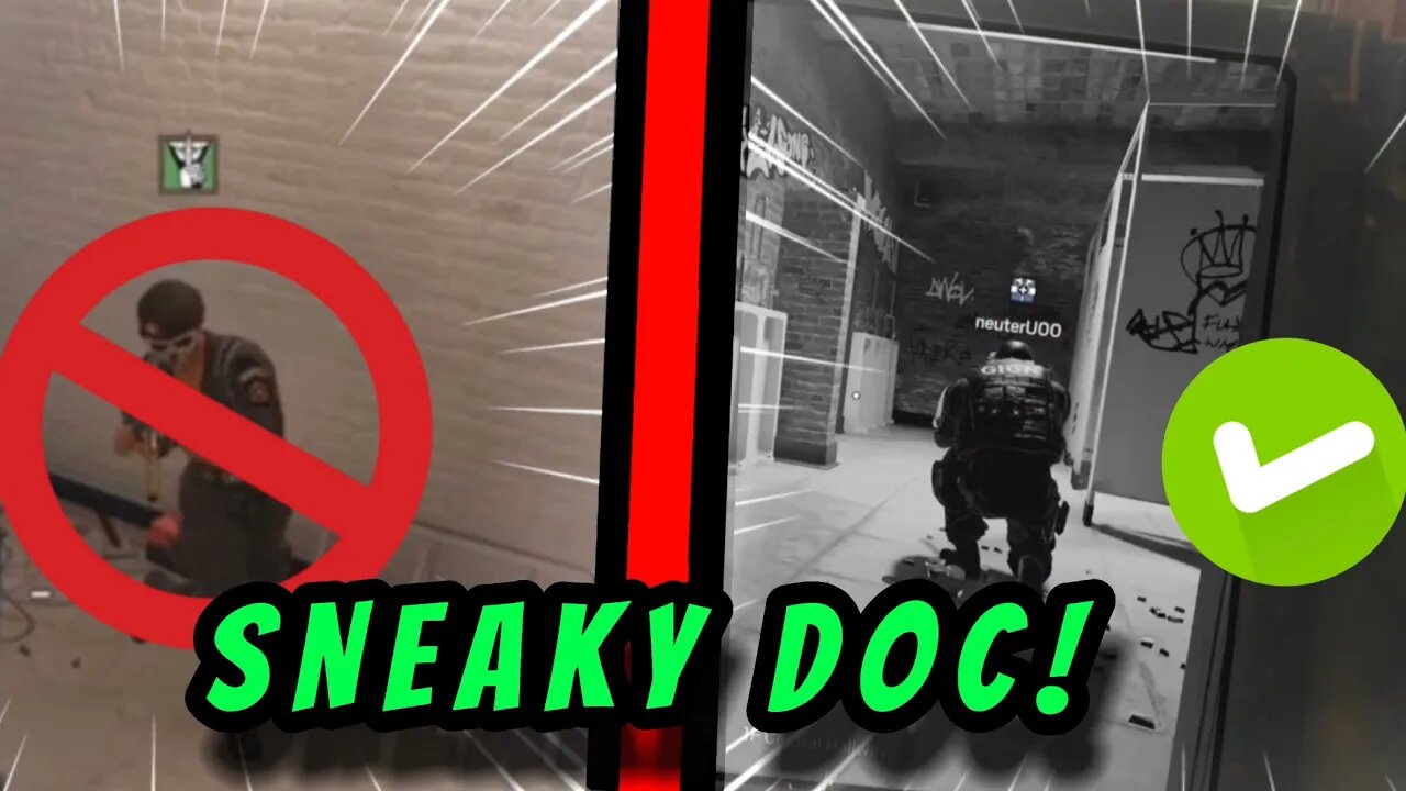 BEST Way to Play DOC! - Rainbow 6 Siege Moments
