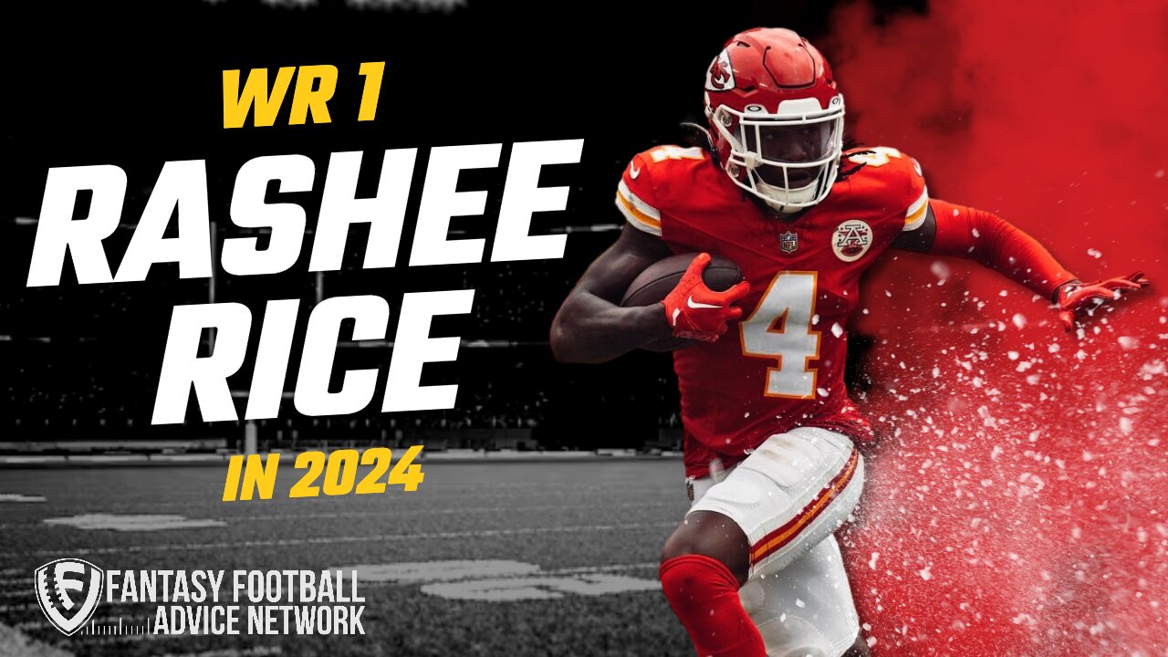 Rashee Rice WR1 for Kansas City in 2024