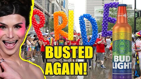 Bud Light gets BUSTED and EXPOSED again! Sponsors Cincinnati Pride as sales TANK to a new low!