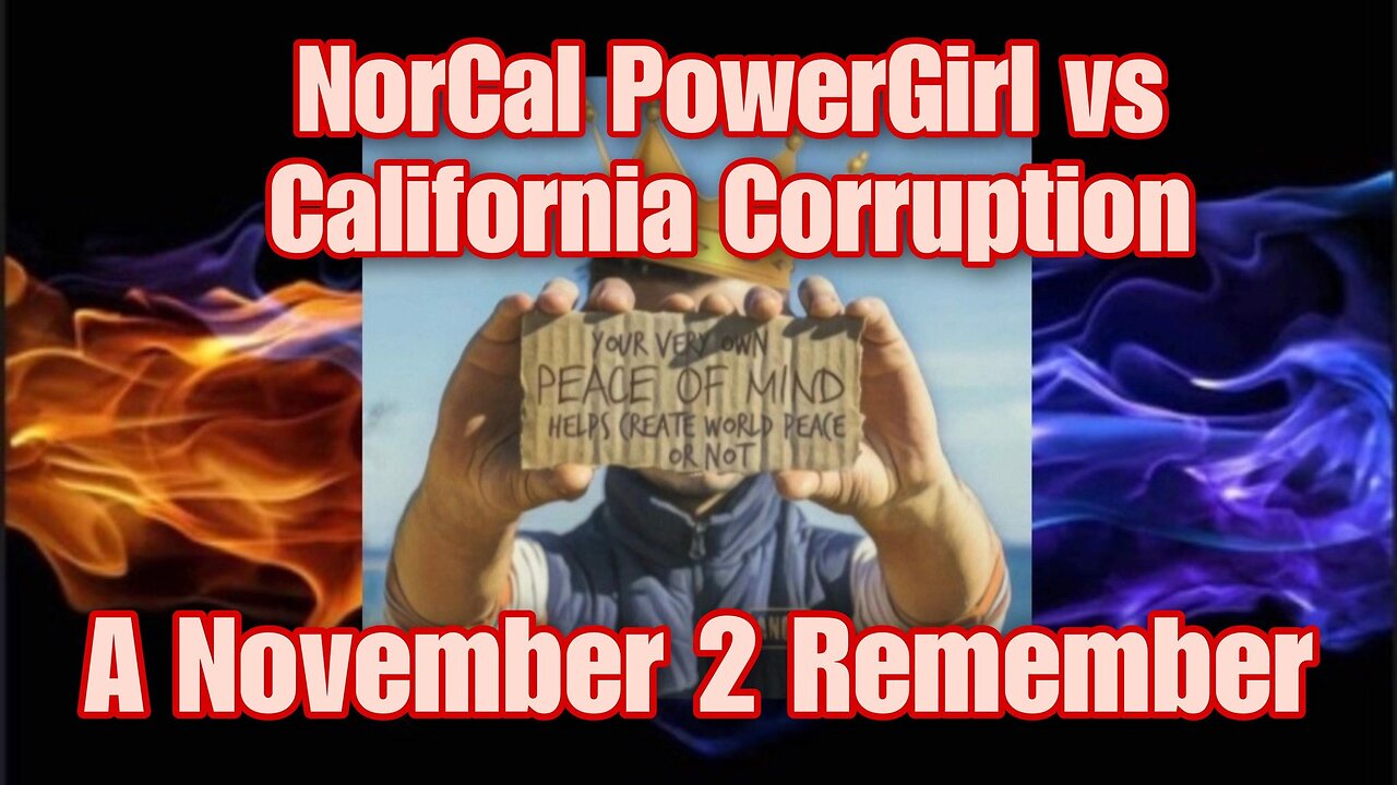 NorCal PowerGirl KICKS OFF A November 2 Remember at the CPUC 🔥🙏⚔️🔥