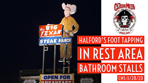 CMS - Halford's Foot Tapping In Rest Area Bathroom Stalls