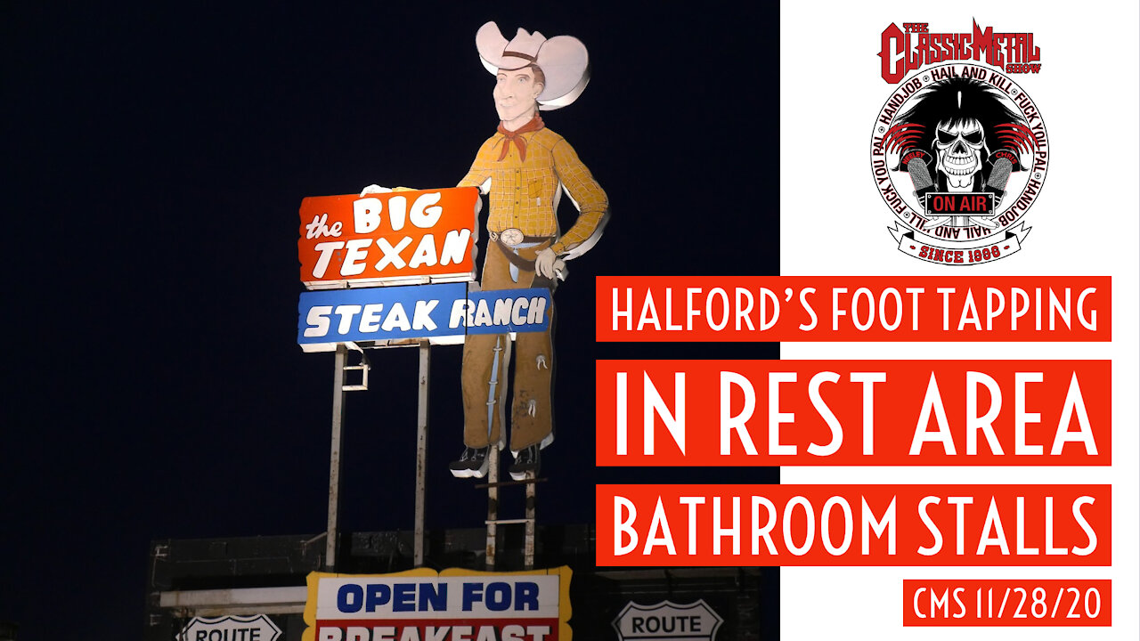 CMS - Halford's Foot Tapping In Rest Area Bathroom Stalls