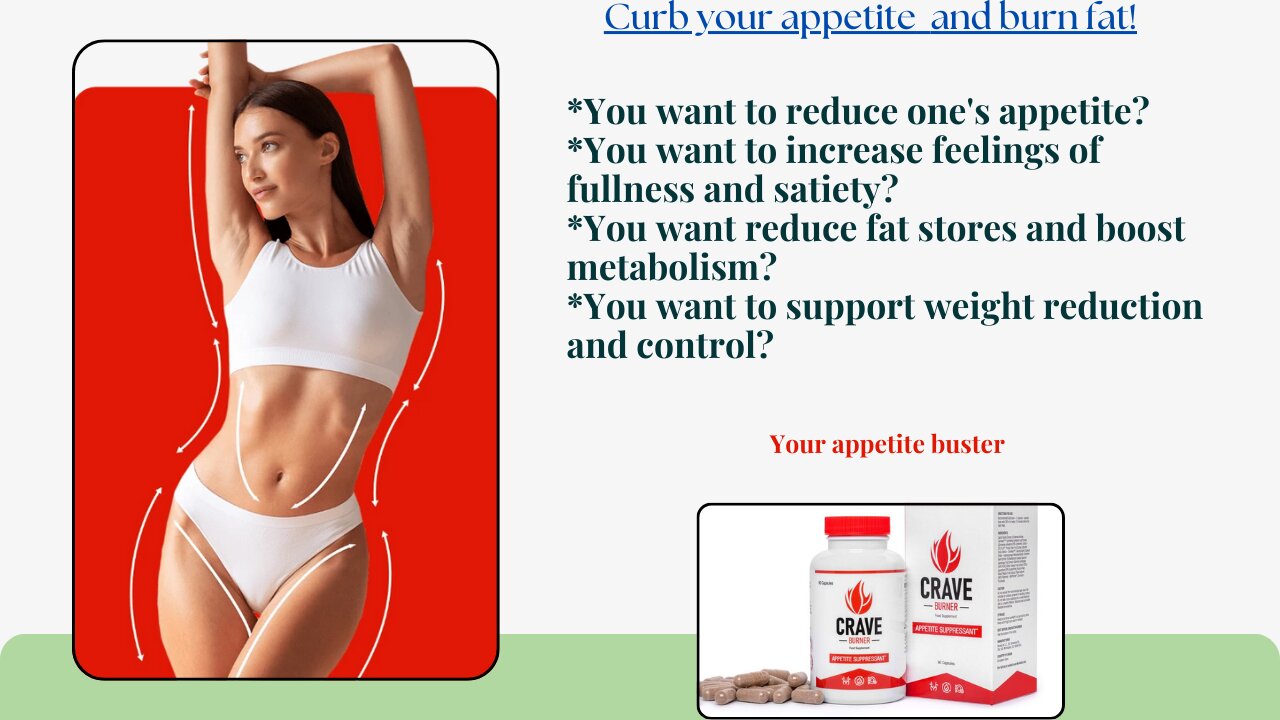 Curb your appetite and burn fat! : Weight loss