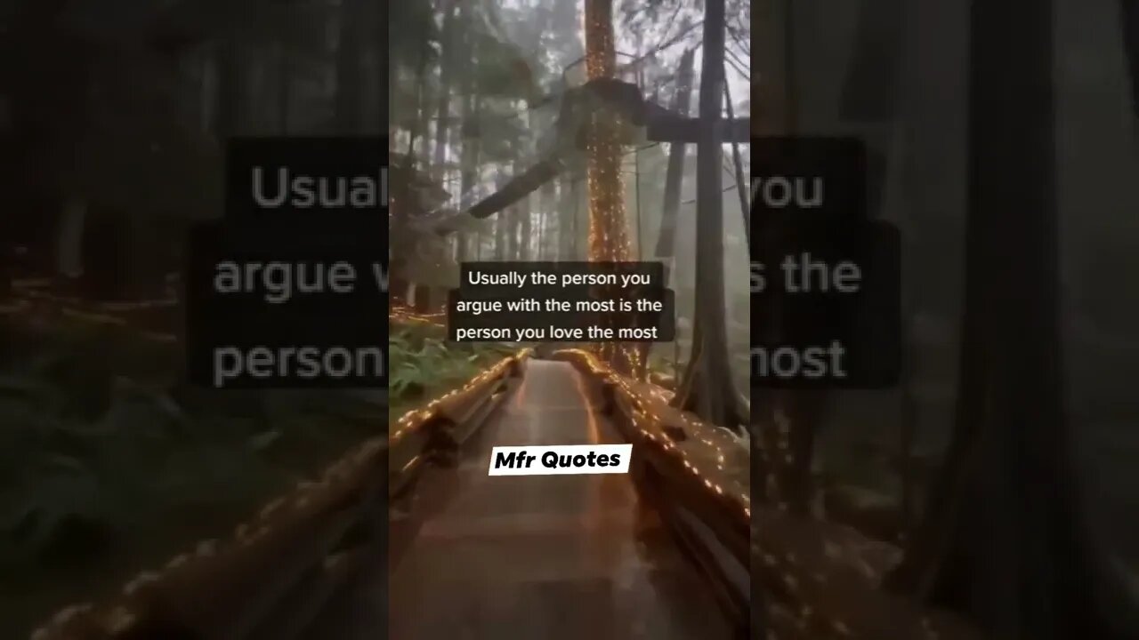 USUALLY THE PERSON YOU ARGUE...