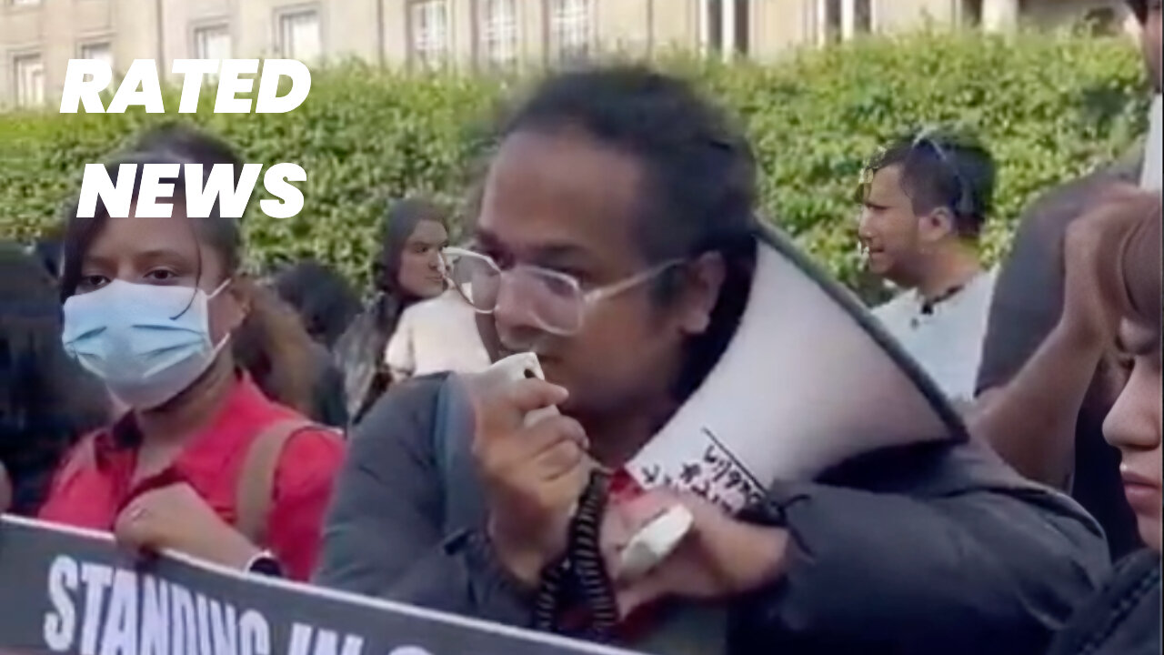 Irish Bangladeshi Community Protests in Dublin Against Bangladesh Government