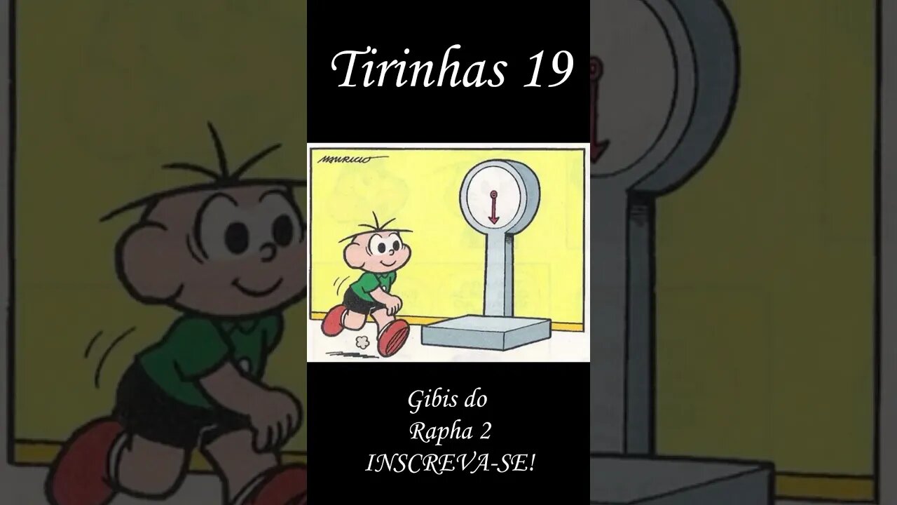 Tirinhas da Turma da Mônica nº 19 | Gibis do Rapha 2 #shorts