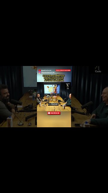 EXIXTEM ESPÍRITOS MALIGUINOS QUE ATUAM NA MÍDIA #shorts #lamartineposelia #lamartineposella #midia