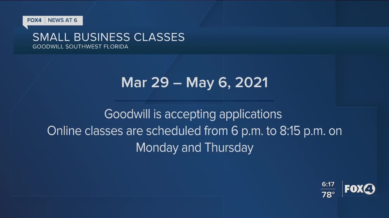 Goodwill small business classes