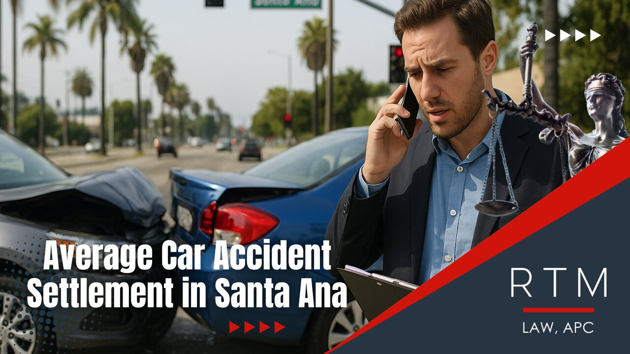 Average Car Accident Settlement in Santa Ana