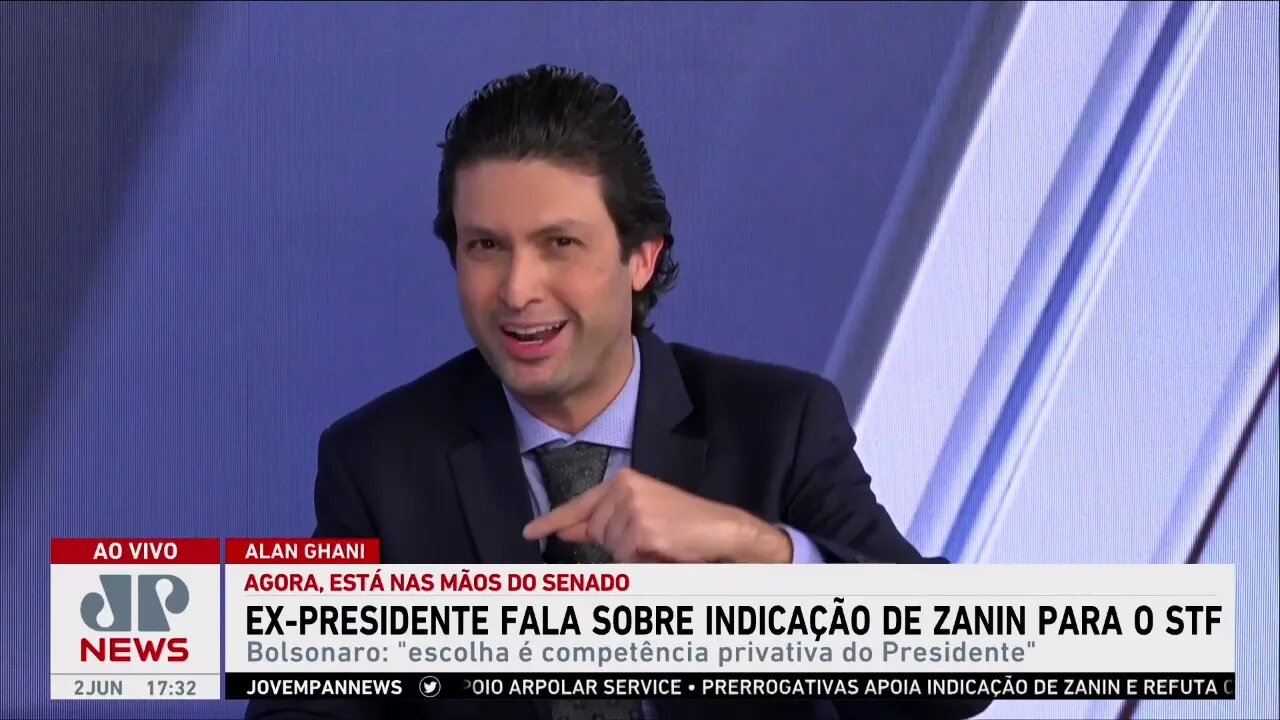 Bolsonaro comenta indicação de Zanin para o STF: “Competência privativa do presidente”