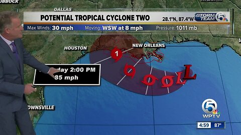 Potential Tropical Cyclone Two