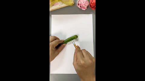 making of flowers with bhindi, ladyfinger#foryou #viral