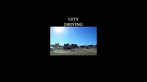 CITY DRIVING