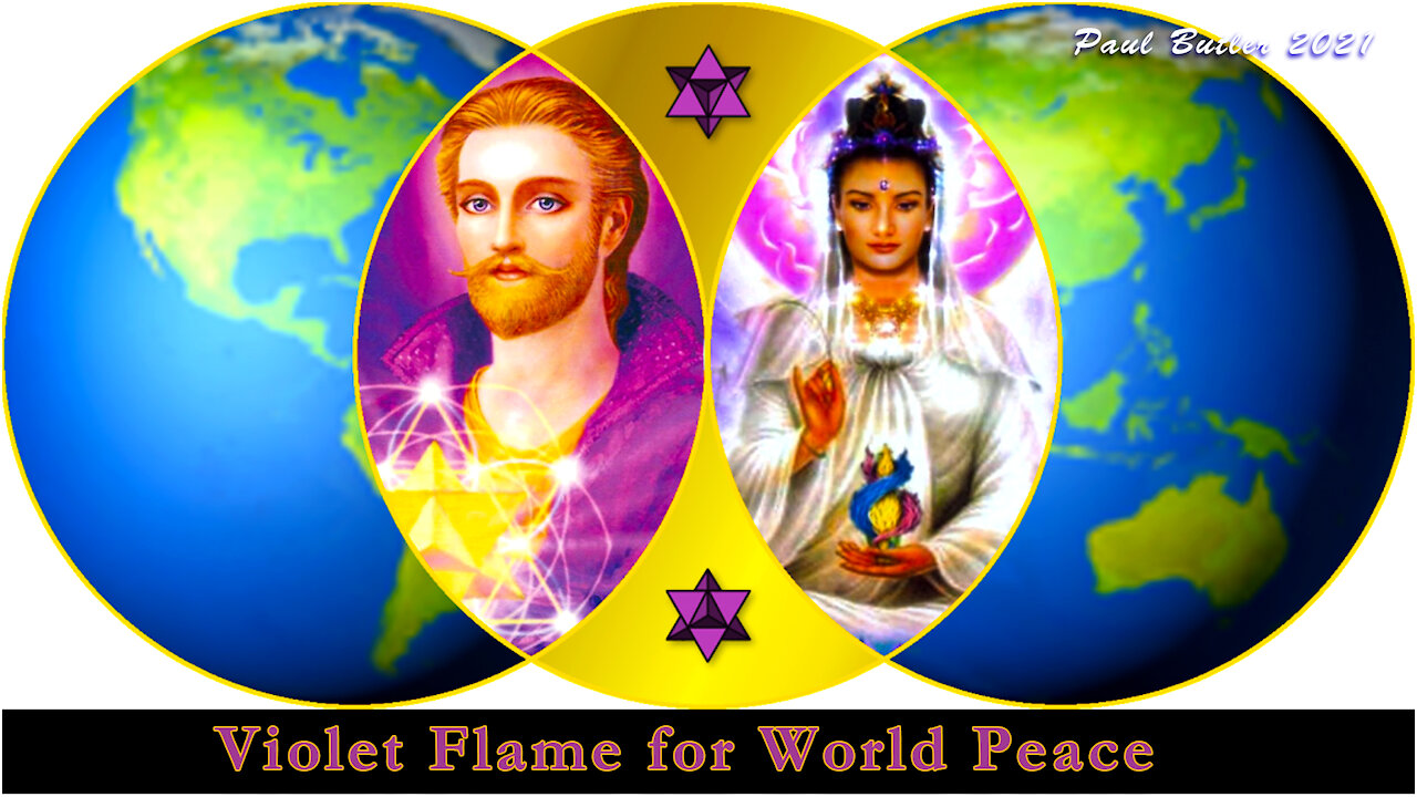 Violet Flame Divine Decree ~ Invocation for World Peace