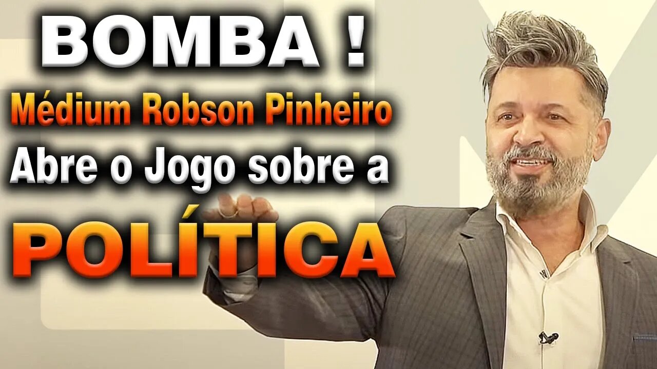 BOMBA ! MÉDIUM ROBSON PINHEIRO FALA TUDO