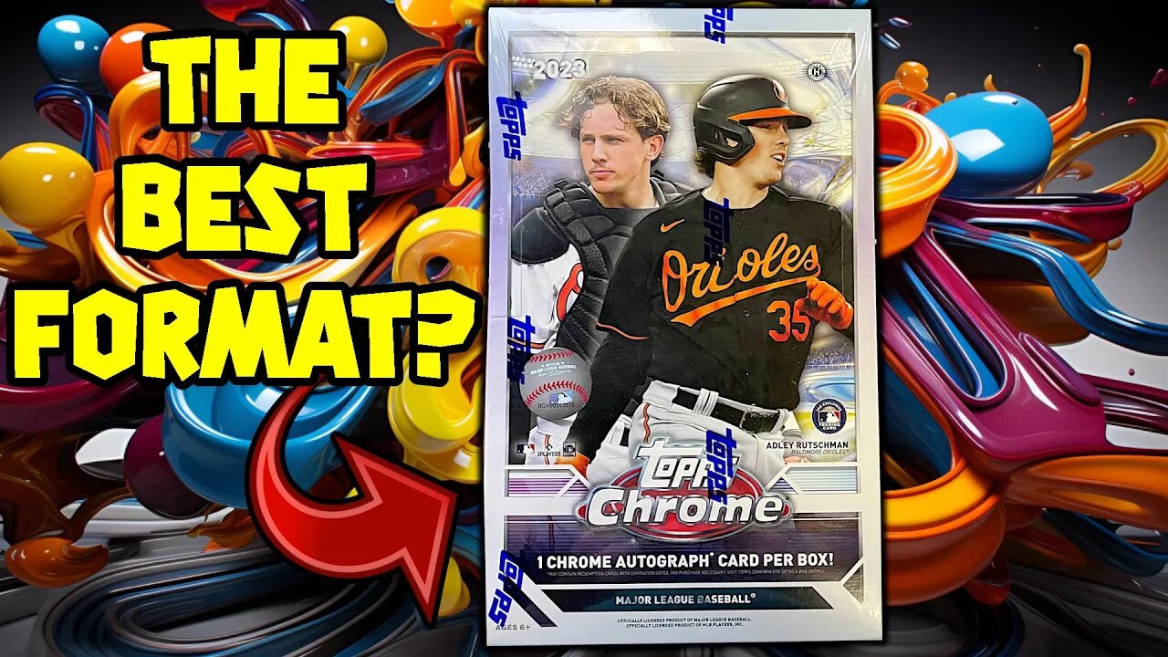 NEW 2023 TOPPS CHROME HOBBY BOX OPENING!!! HOT BASEBALL CARDS!