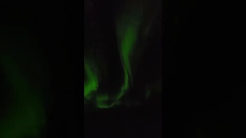 Free light show courtesy of an Aurora Borealis effect.