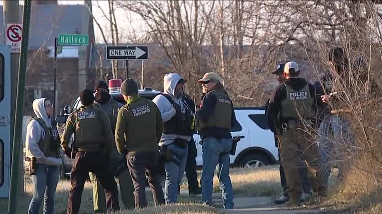 Barricaded situation ends on Detroit's east side as double murder suspect surrenders