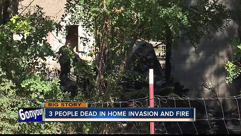 3 People Dead in Home Invasion and Fire