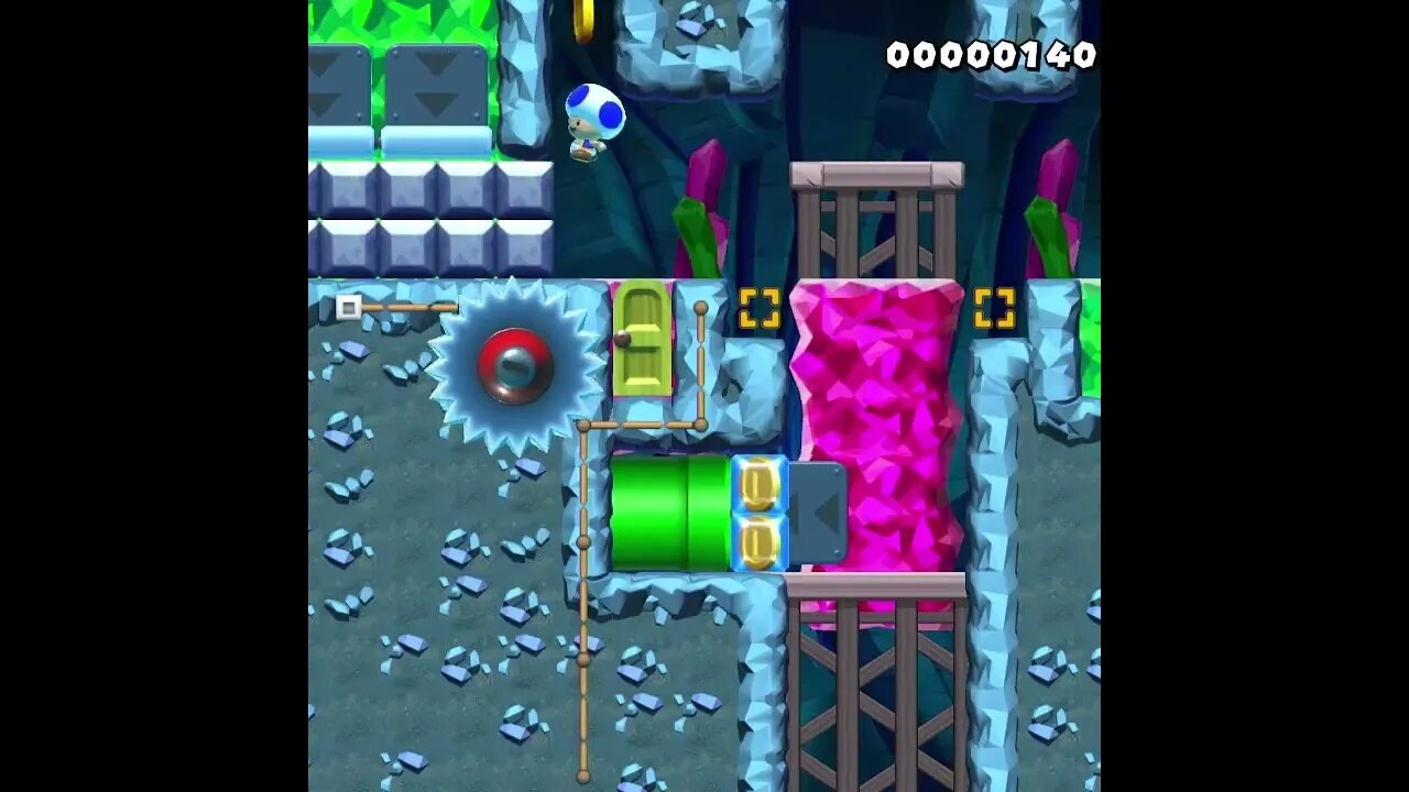 A LUL in the Dark clip #mariomaker2 #nintendo #smm2 #trolllevel