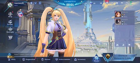 Mobile legends game play