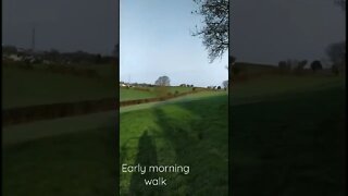 Early morning walk