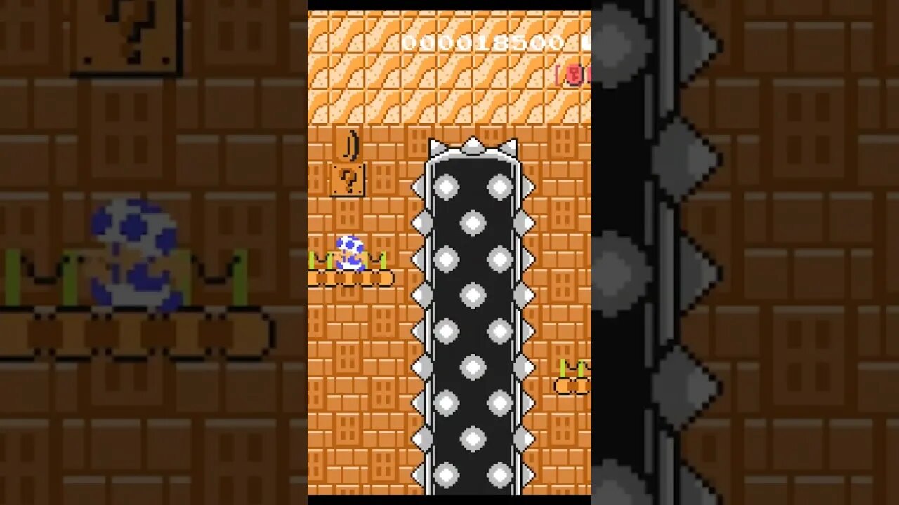 it might be a power up. #supermariomaker2 #supermariobros #fail