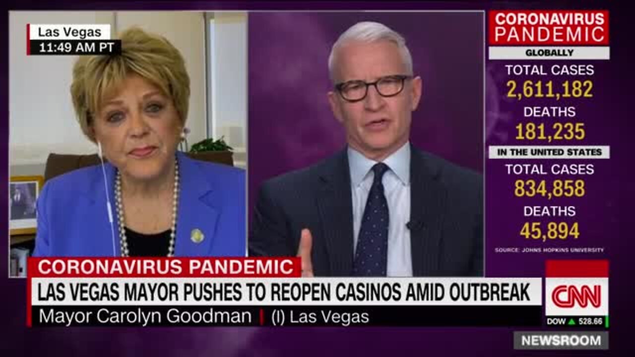 Portion of Mayor Goodman's CNN interview