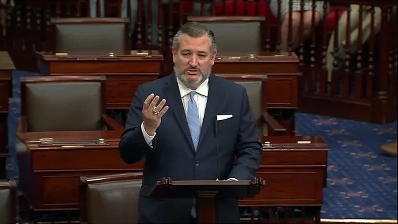 Senator Cruz Delivers Floor Speech On Strategic Petroleum Reserve Amendment