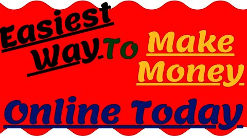 Easiest Way To Make Money Online Today - Get Paid to Use Social Media