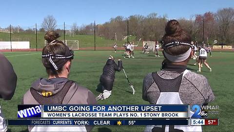 Women's LAX going for UMBC upset trifecta, Retrievers play No. 1 Stony Brook Saturday