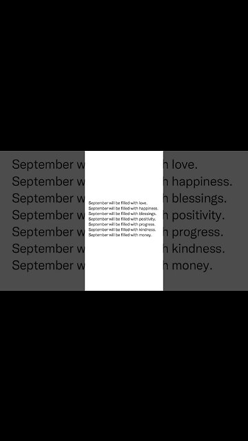 Drop a 🥂 to claim these blessings in September!✨
