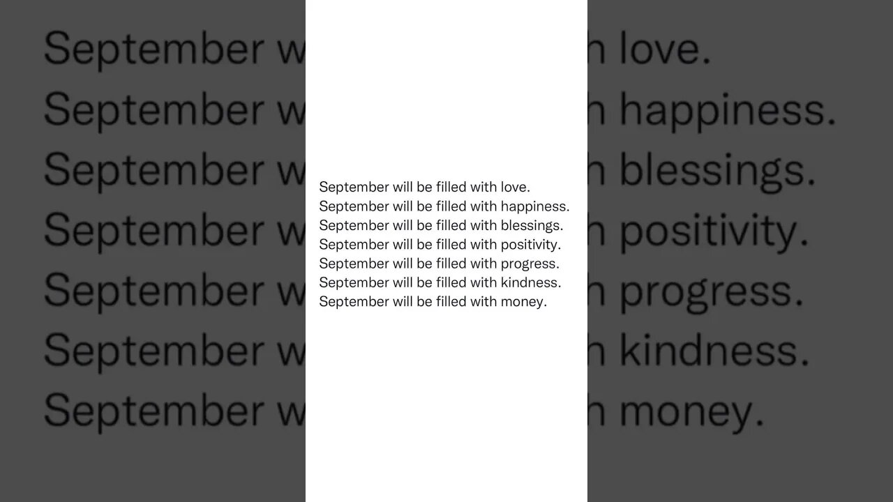 Drop a 🥂 to claim these blessings in September!✨