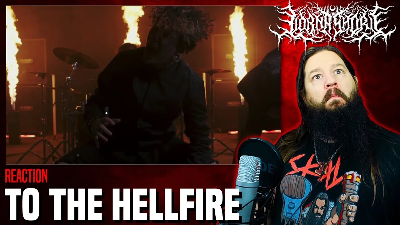 IS THAT A DEMON VOICE!!?? Lorna Shore - 'To the Hellfire' - Metal Reaction