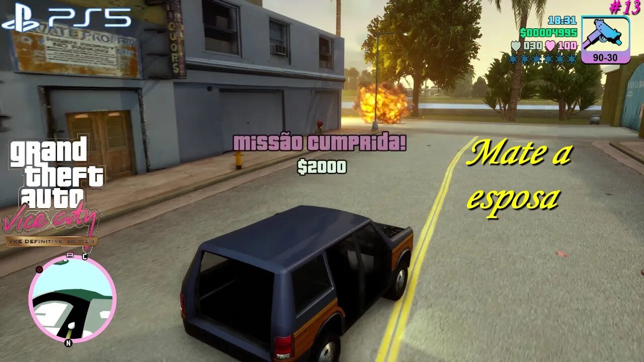 Mate a Esposa - GTA Vice City Definitive Edition (#13) - PS5 - Waste the Wife