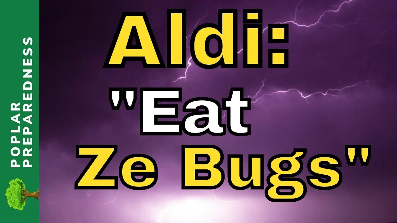 Aldi Going "All In" On Bugs | Prices Of REAL Food Skyrocket