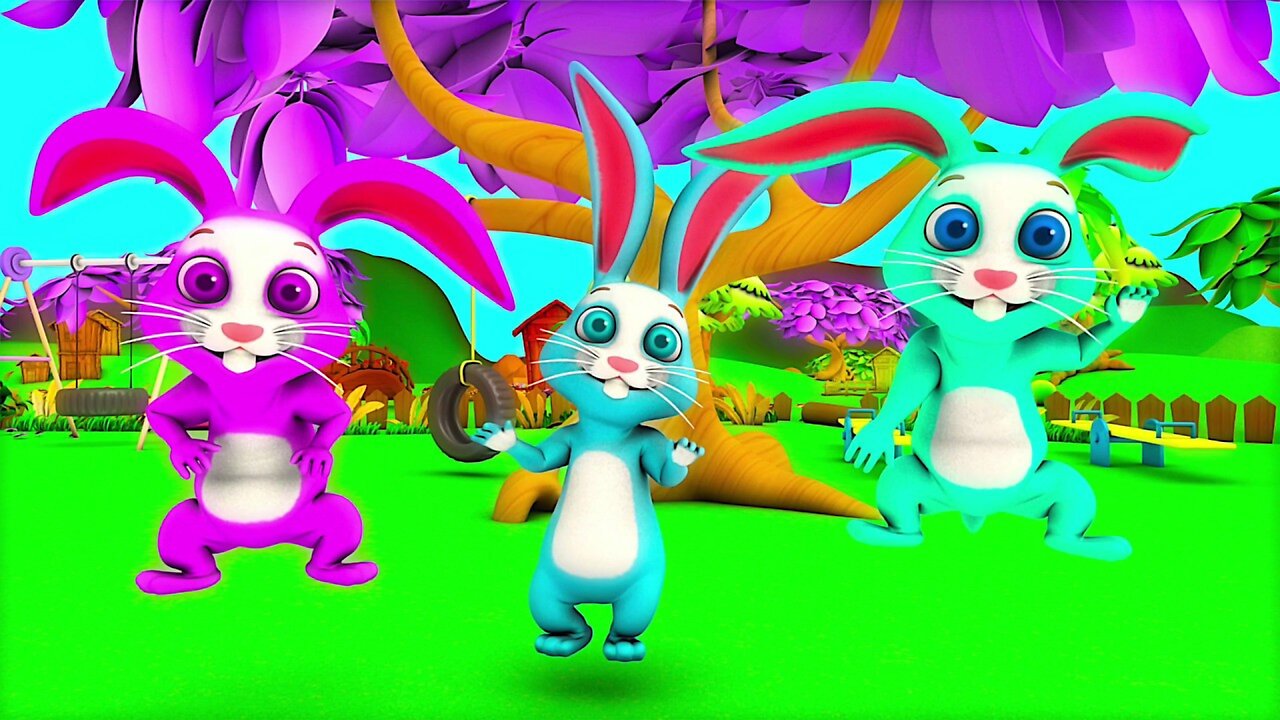 The Bunny Song | Kindergarten Nursery Rhyme & Song for Kids