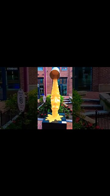 Liquid Sunshine Sculpture