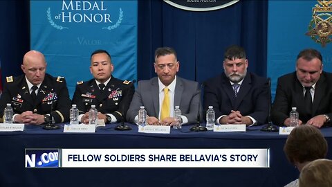 Fellow soldiers recall Bellavia's story