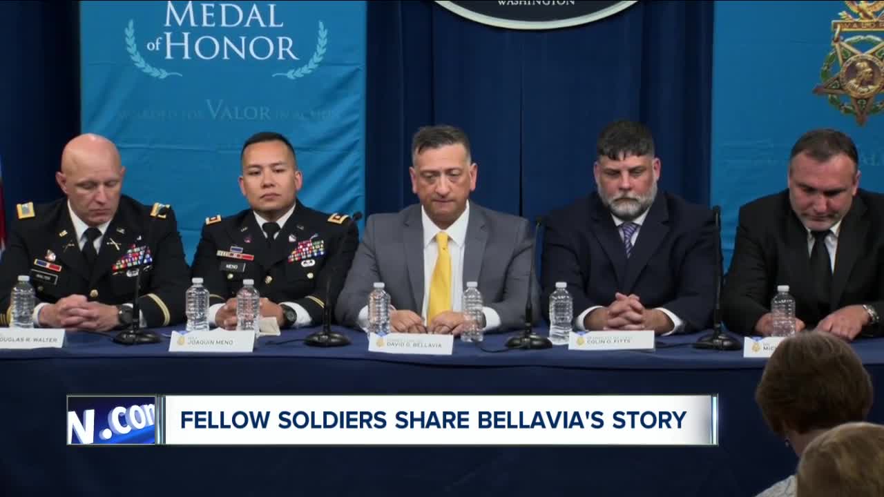 Fellow soldiers recall Bellavia's story