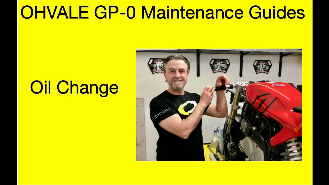 Ohvale GP-0 Oil Change