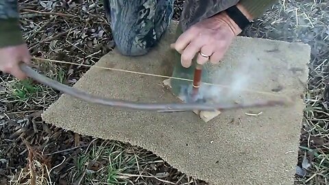 PRIMITIVE SURVIVAL, BOW DRILL FIRE 2, Method and Technique